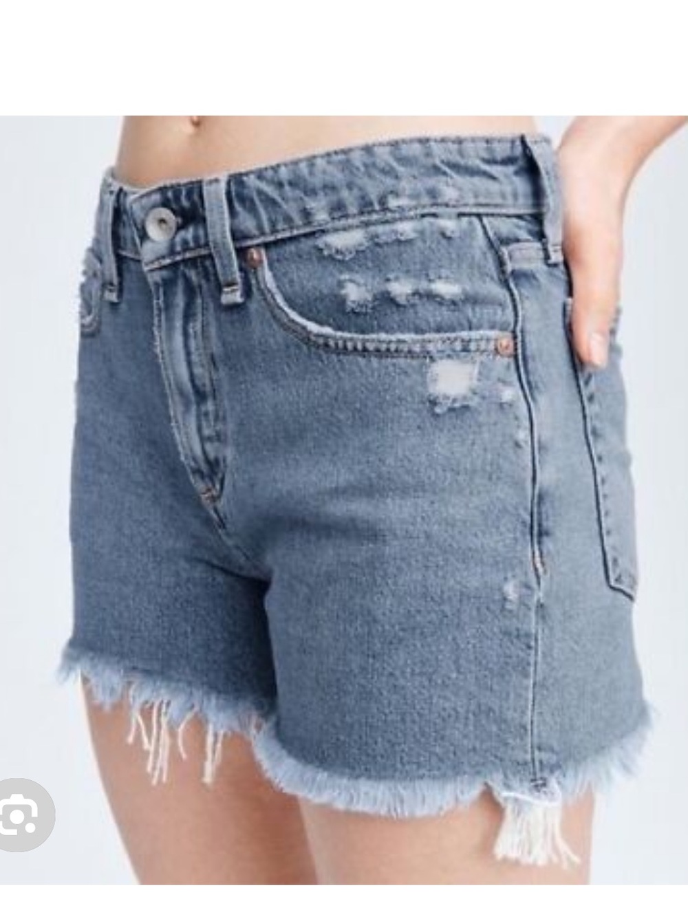 Rag & Bone NWT Dre Low-Rise
Short - Misha Destructed